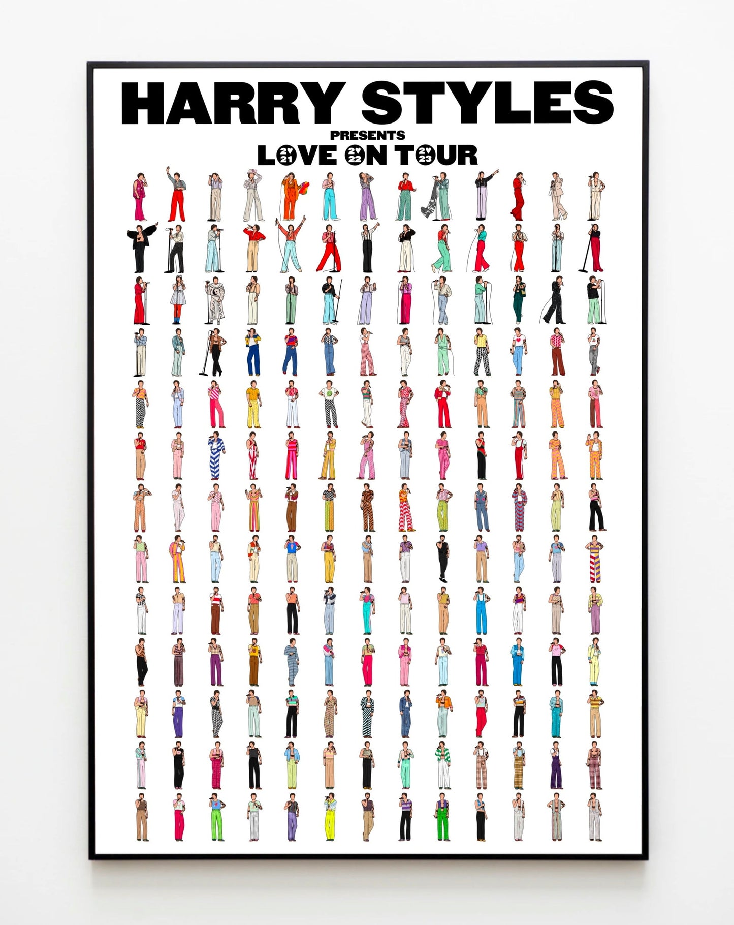PRE-ORDER 'The Big One' Harry Styles Love on Tour 21,22,23 A2 Poster - READ DESCRIPTION