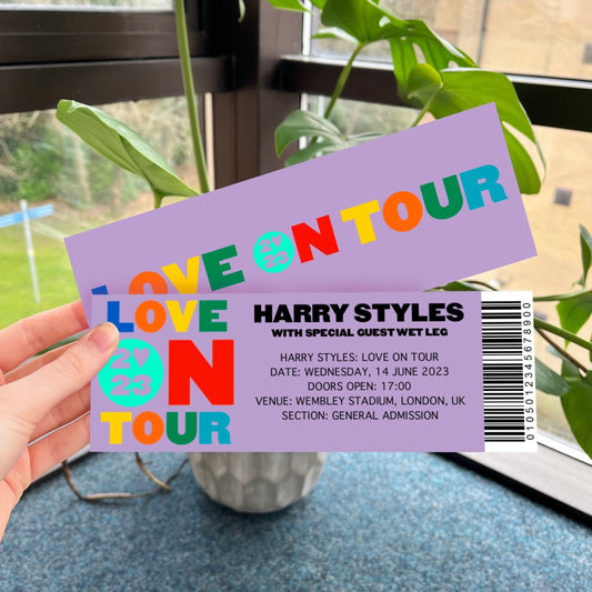 Harry Styles Love on Tour 2023 Souvenir Ticket